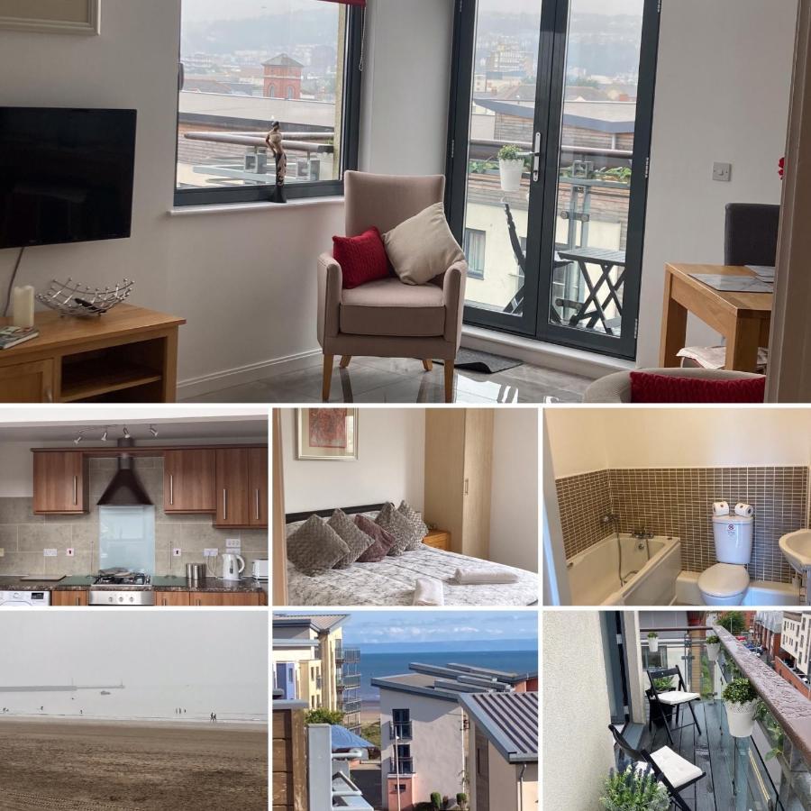 Swansea Bay, Marina & Arena View Mins To Beach & City Exteriér fotografie