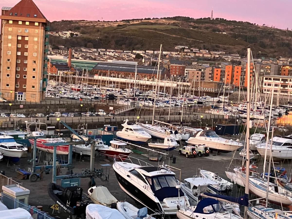 Swansea Bay, Marina & Arena View Mins To Beach & City Exteriér fotografie